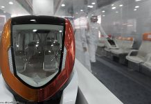 Riyadh metro Orange Line train delivered