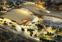 Riyadh Metro’s Western Station work on track