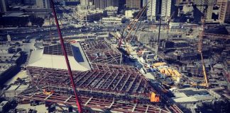 One of world’s biggest metro stations takes shape at Msheireb